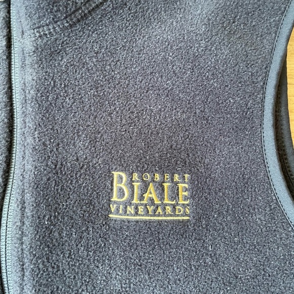 Napa winery Robert Biale Vineyards fleece vest Medium - Picture 2 of 4